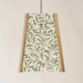 Picture of Oak Pendant Light, William Morris Leaf Willow Bough 