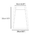 Picture of Oak Pendant Light, Modern cottage hatch pattern