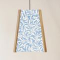 Picture of Oak Pendant Light, William Morris Leaf Willow Bough 