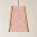 Picture of Oak Pendant Light, Modern cottage hatch pattern
