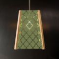 Picture of Oak Pendant Light, Scallop Shell Design