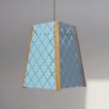 Picture of Oak Pendant Light, Scallop Shell Design