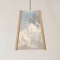 Picture of Oak Pendant Light, Cloud design