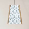 Picture of Oak Pendant Light, William Morris Daisy Light