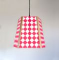 Picture of Oak Ceiling Light, 5 Sided, Harlequin Square, Easy Fit