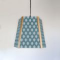 Picture of 5 Sided Oak Pendant, Harlequin Square design - copy