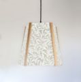 Picture of 5 Sided Oak Pendant, William Morris Willow Brough