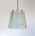Picture of Oak Ceiling Light, 5 Sided, Four leaf pattern, Easy Fit