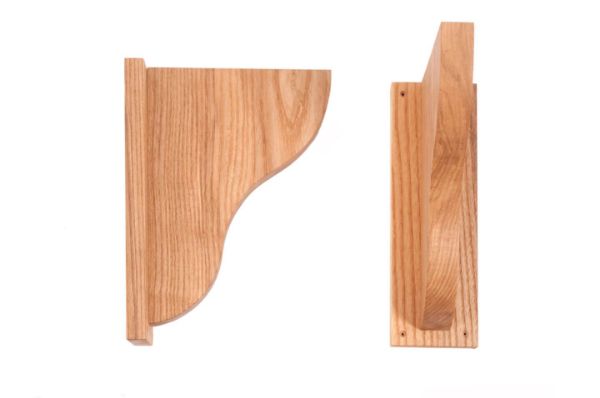 Picture of Cotswold style wooden shelf bracket