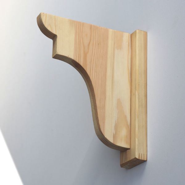 Picture of Cotswold style wooden shelf bracket - Newton